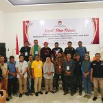 Ketua KPU Kepsul dan Saksi Nasdem, Apresiasi 2 Orang Anggota PPK Sulbar