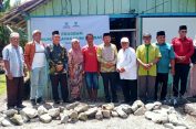 Luar Biasa, BAZNAS Kepsul Bantu Pembangunan Rumah Warga di Desa Wailau
